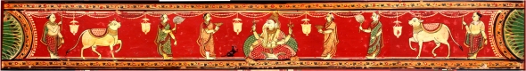 Ganesh, com cabeça de elefante é um dos mais adorados deuses hindus.